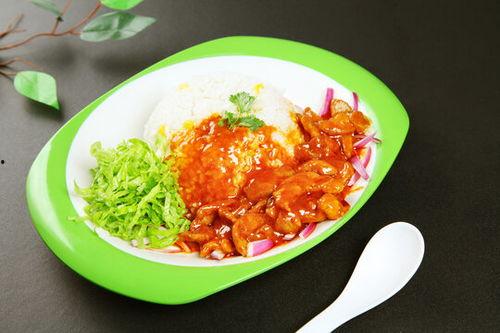 网红吃角瓜拌饭图片高清,角瓜拌饭，色香味俱全的视觉盛宴